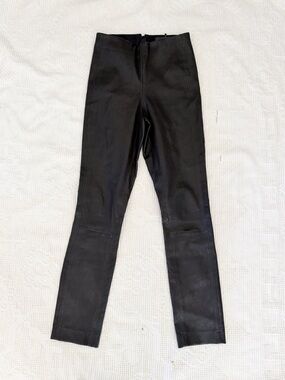 Rag & Bone Simone leather pants Straight Size 0
